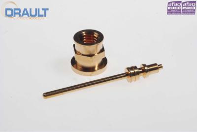 DRAULT décolletage - Usinage insert et axe en laiton